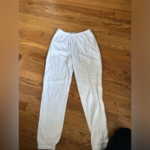 Garage joggers white size XS